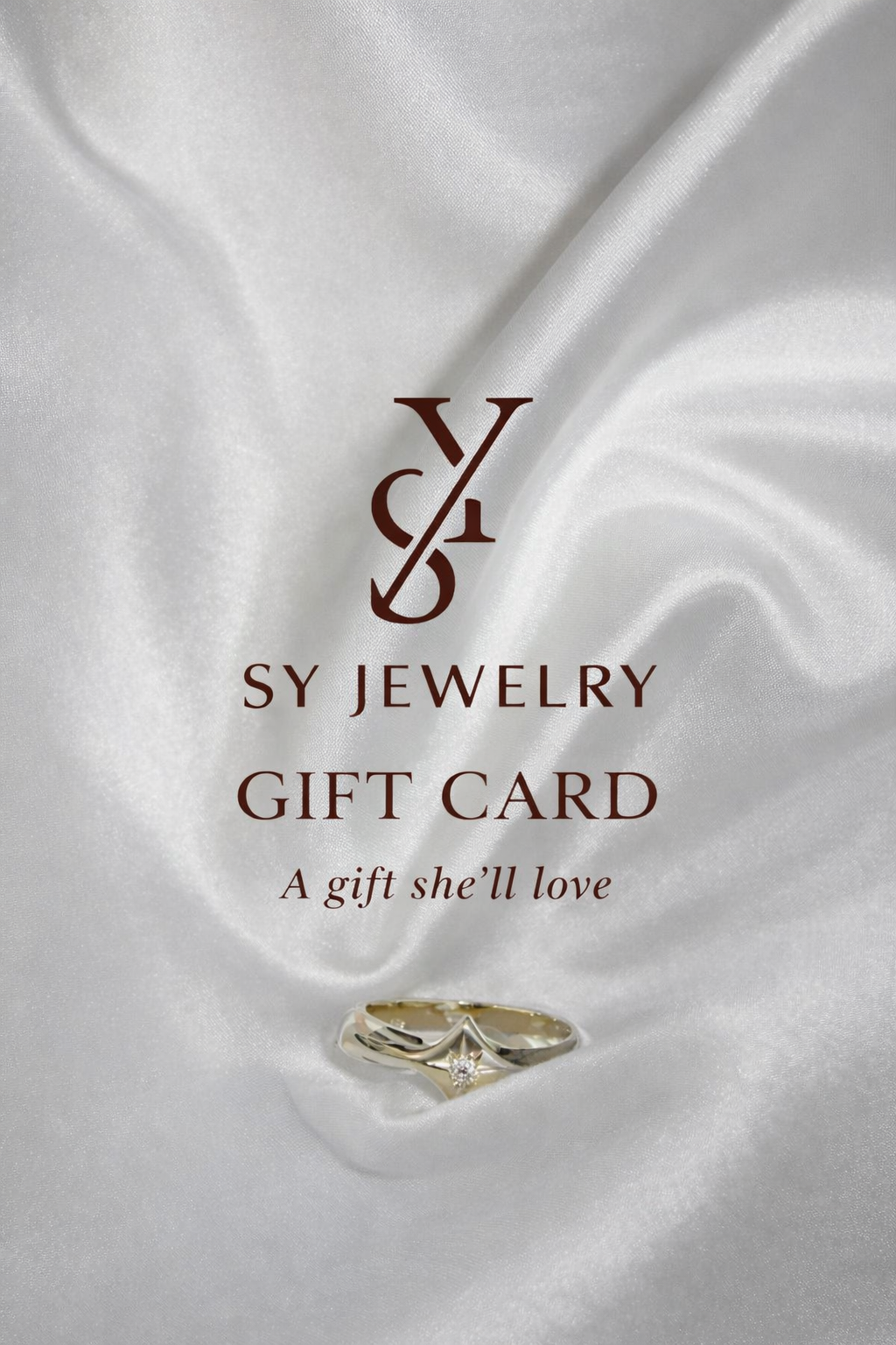 כרטיס מתנה – SY JEWELRY