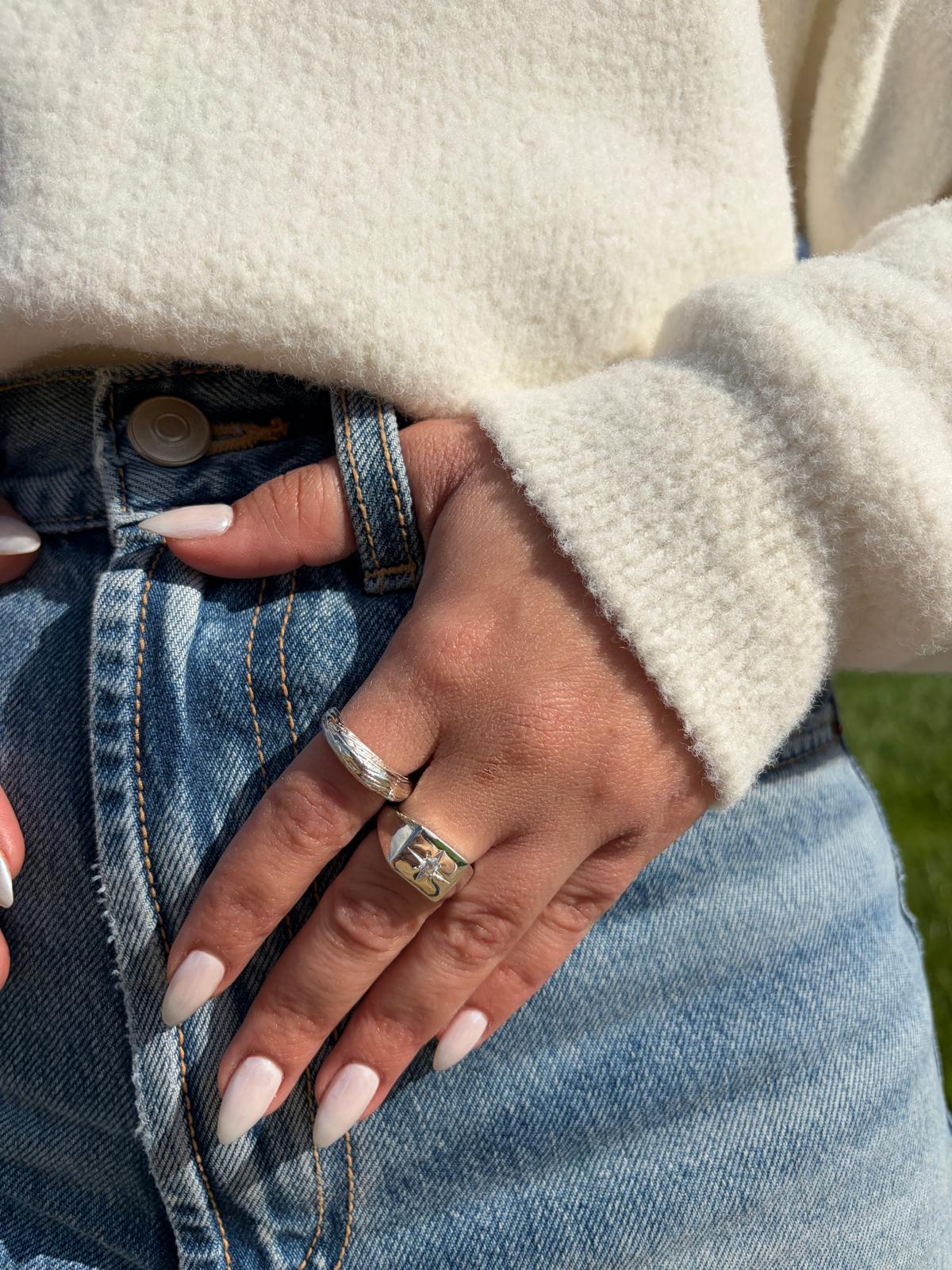 Striped ring